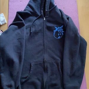 Brand new the hundreds black zip up